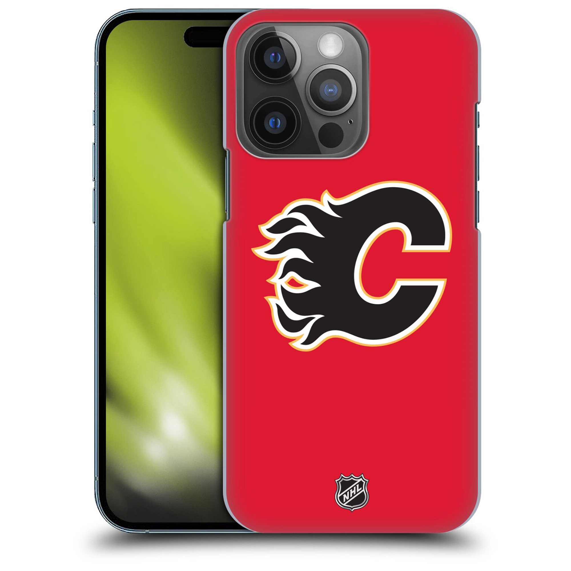 Calgary Flames NHL Plain Grafik Phone Case - iPhone Image