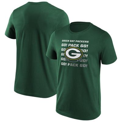 Green Bay Packers 1st Down Iconic Hometown Grafik-T-Shirt - Herren Image