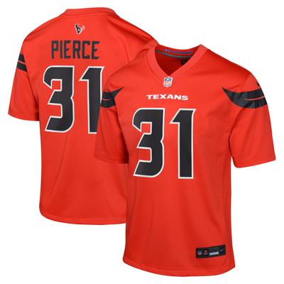 Houston Texans Nike Game Ausweichtrikot - Rot - Dameon Pierce - Jugendliche Image
