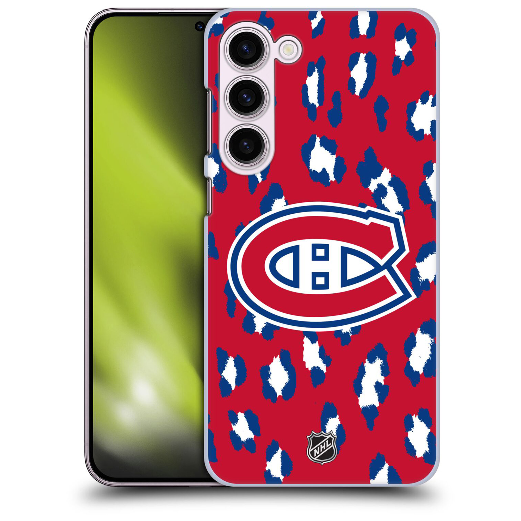 Montreal Canadiens NHL Leopard Grafik Phone Case - Samsung Image