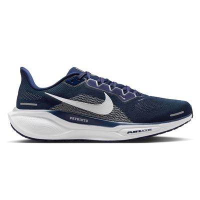 Unisex Nike Marineblau New England Patriots Zoom Pegasus 41 Laufschuhe Image