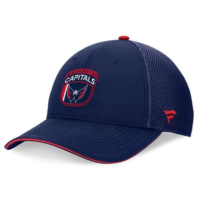 Washington Capitals Fanatics Branded Authentic Pro Draft Strukturierte Trucker-Kappe – Unisex Image