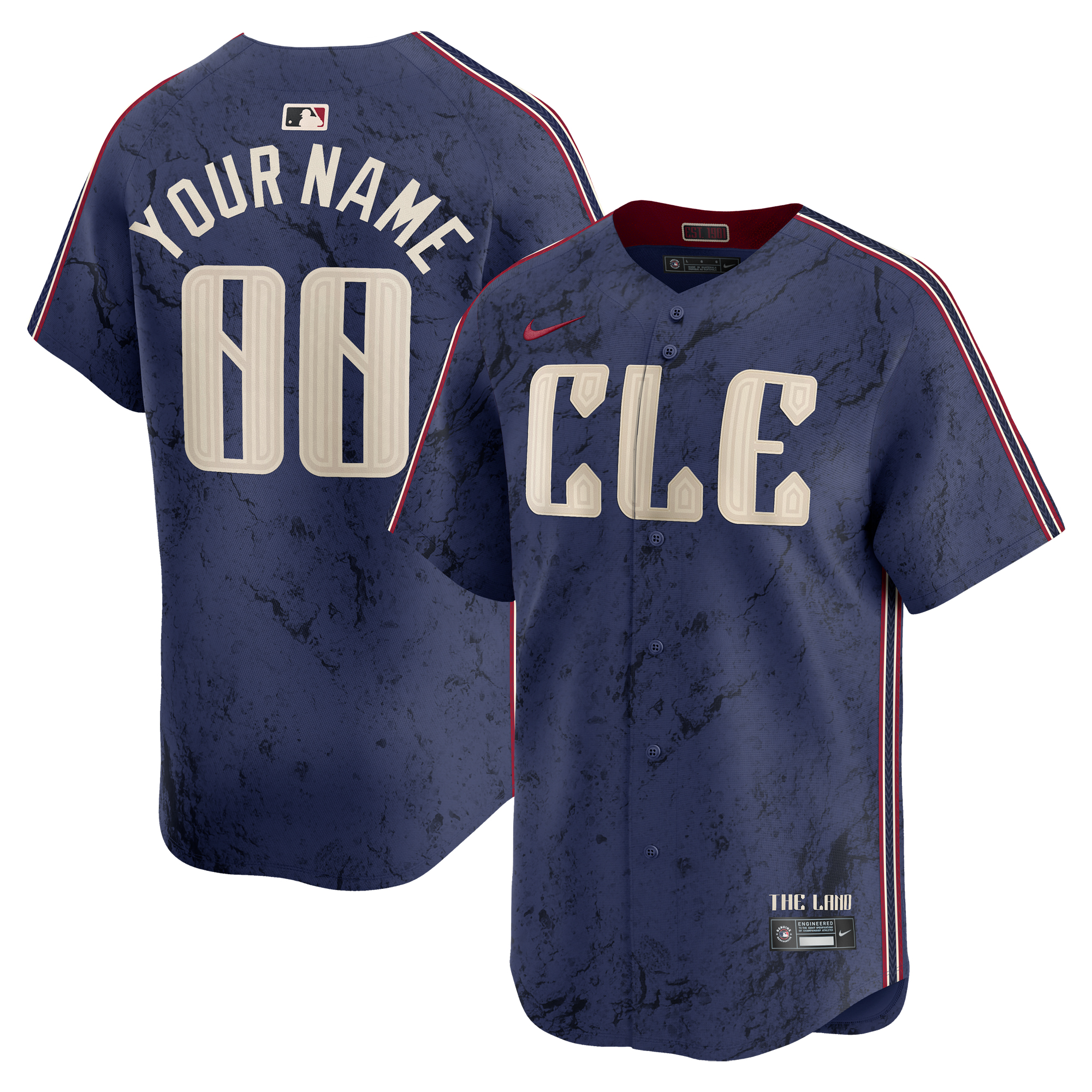 Cleveland Guardians Nike MLB Limited City Connect Trikot – Herren Image