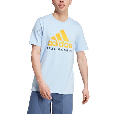 Real Madrid adidas Seasonal Graphic T-Shirt - Blau Image