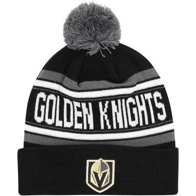 Las Vegas Golden Knights Wordmark Pom Strickmütze – Jugend Image