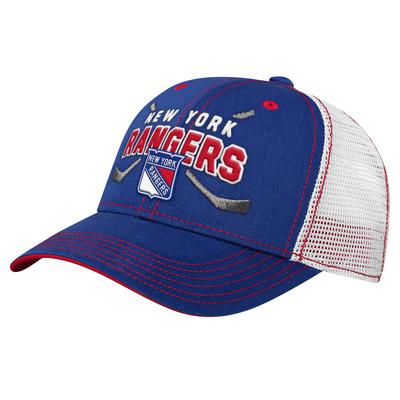 New York Rangers Verstellbare Lock Up Mesh-Kappe – Jugend Image