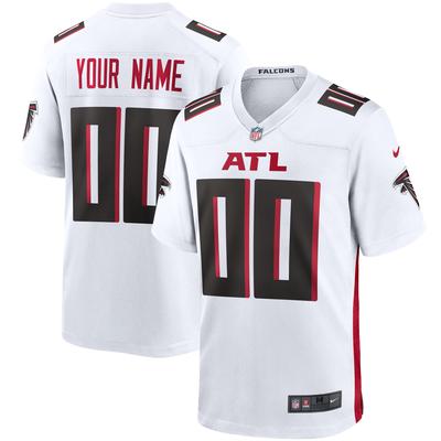 Atlanta Falcons Nike Game Auswärtstrikot - Weiß - Personalisiert - Herren Image