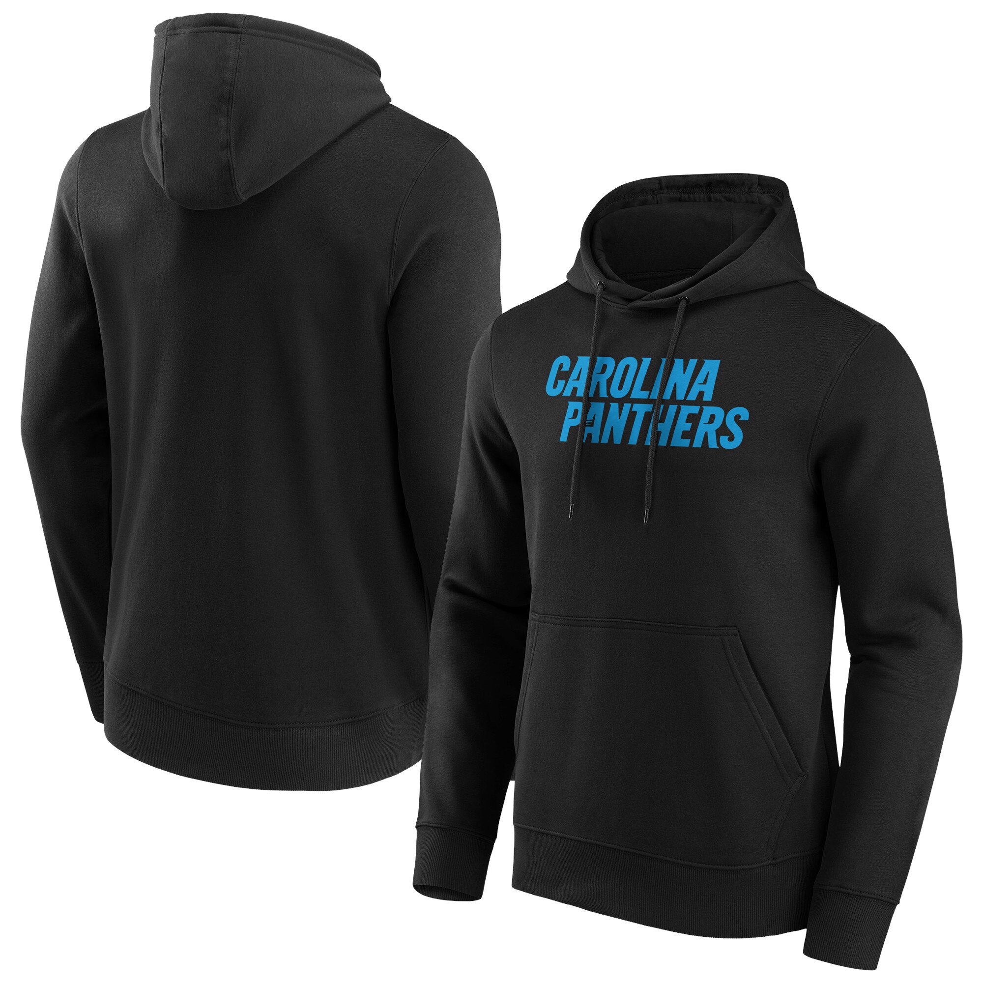 Carolina Panthers Primary Color Wordmark Hoodie - Herren Image