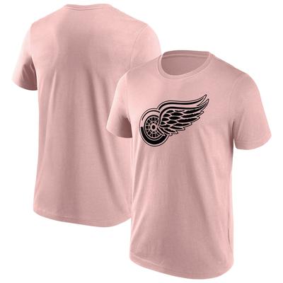 Detroit Red Wings Fanatics Branded Fashion Color Logo T-Shirt - Pink - Herren Image