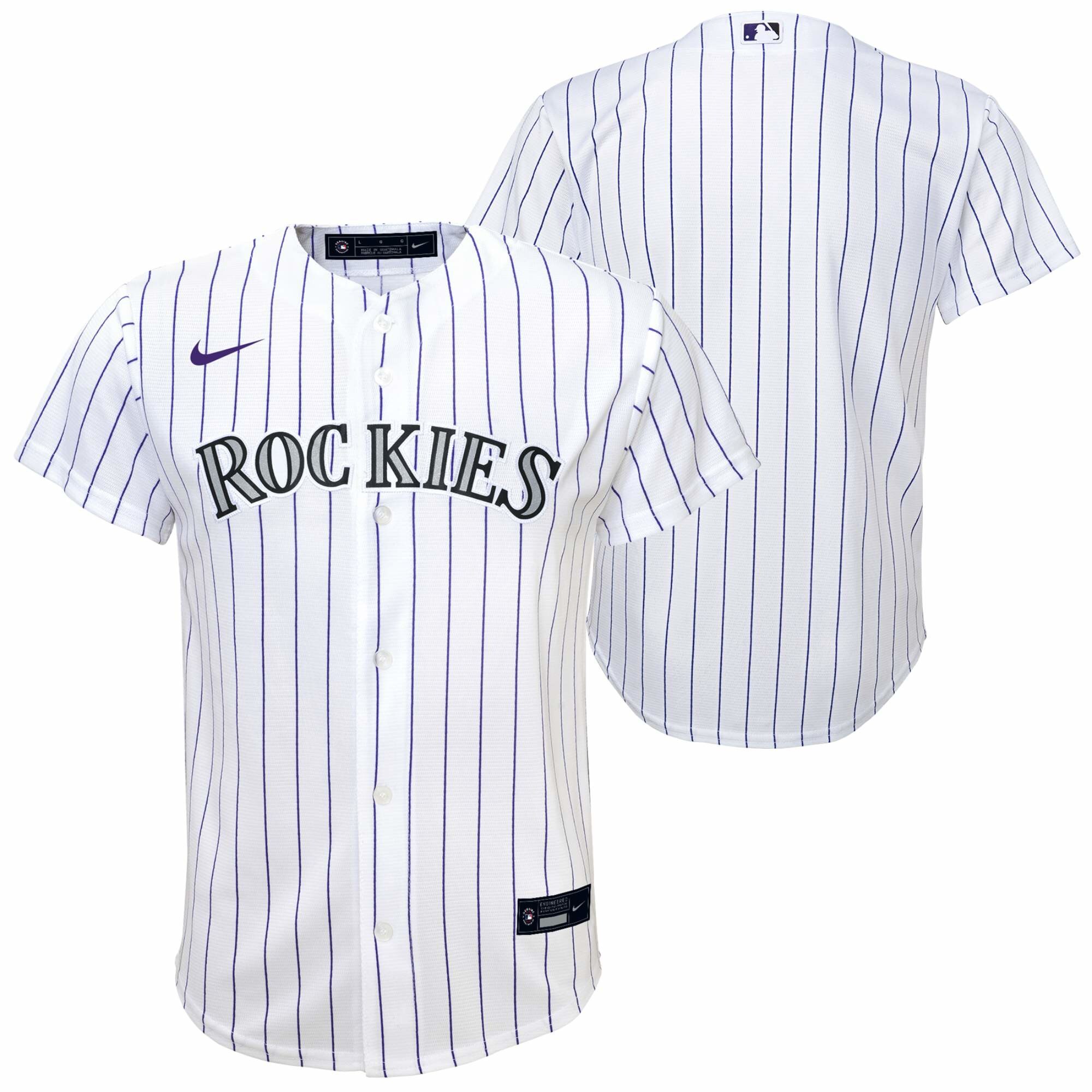 Colorado Rockies Nike Offizielles Replica Heimtrikot - Jugend Image