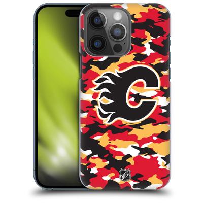 Calgary Flames NHL Camouflage Grafik Phone Case - iPhone Image