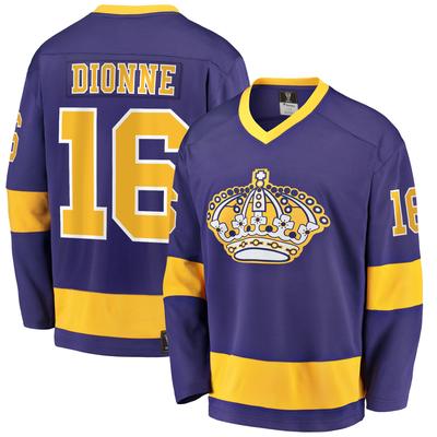 Lila Marcel Dionne Fanatics-Trikot für Herren der Los Angeles Kings Premier Breakaway Retired Player Image