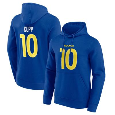 Los Angeles Rams Name und Nummer Grafik Hoodie - Cooper Kupp 10 - Herren Image