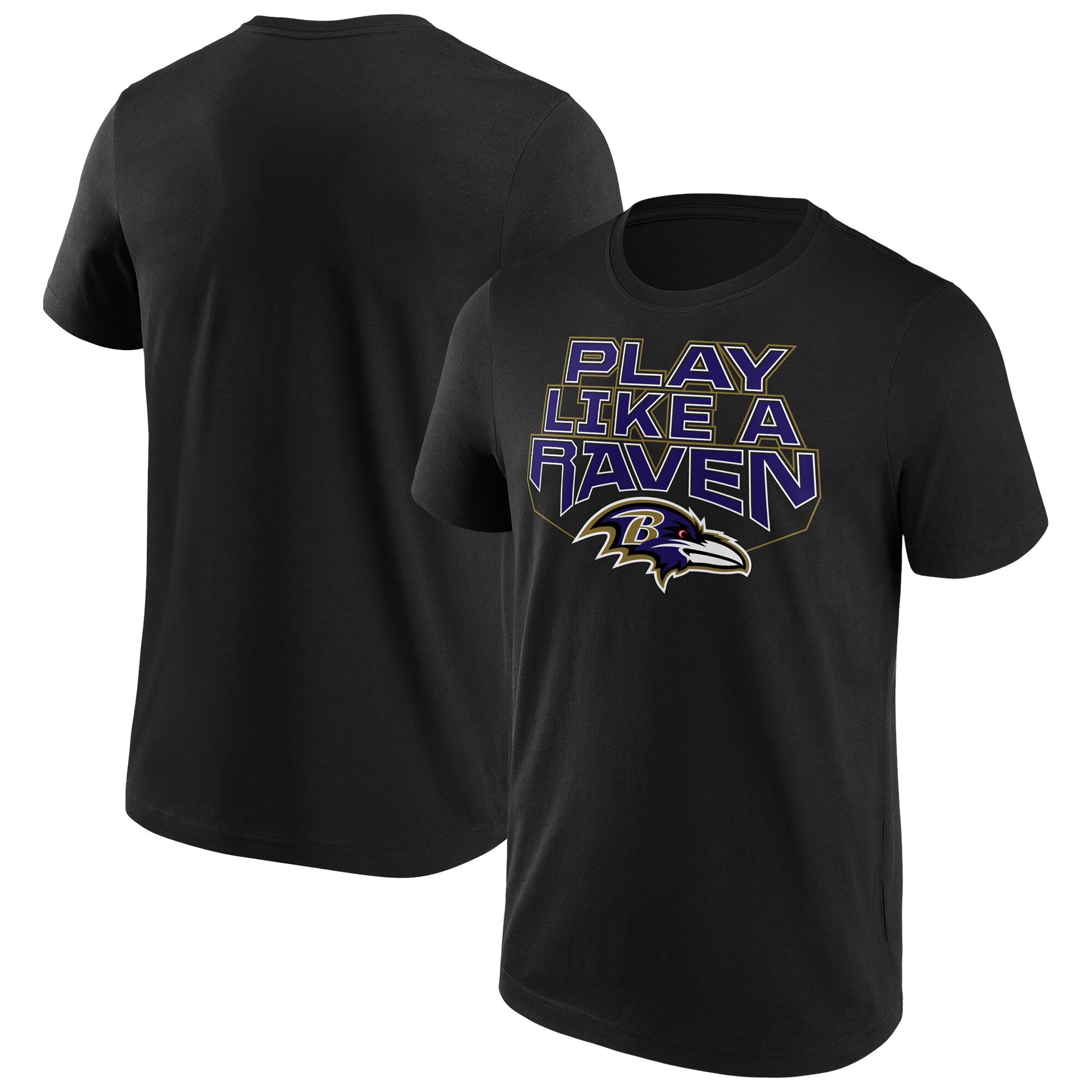Baltimore Ravens 1st Down Iconic Hometown Grafik T-Shirt - Herren Image