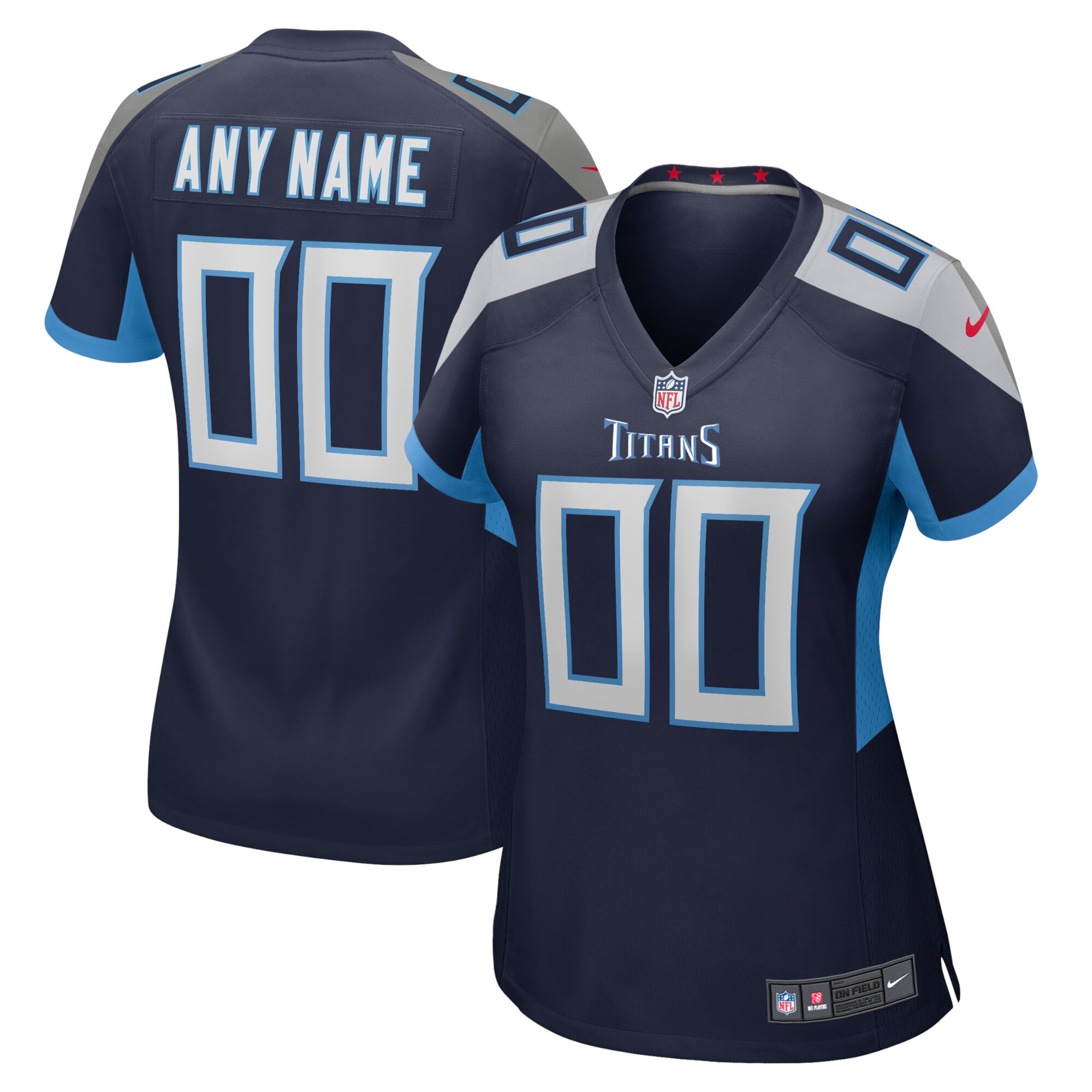 Tennessee Titans Nike Game Heimtrikot - Personalisiert - Damen Image