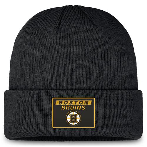 Boston Bruins Authentic Pro Rink Prime Beanie mit Bündchen