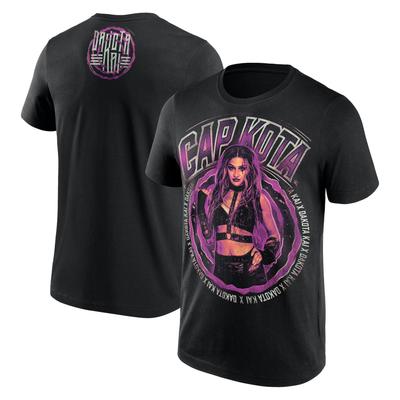 WWE Dakota Kai Cap Kota T-Shirt - Schwarz - Herren Image