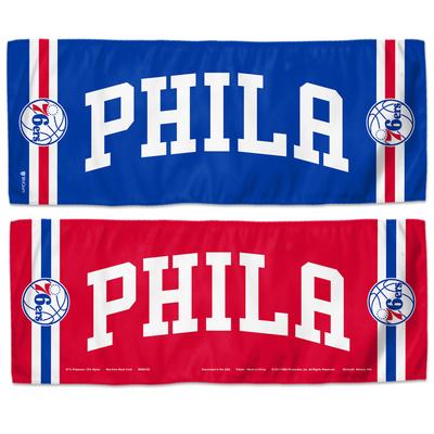 Kühlendes Handtuch der Philadelphia 76ers – 12 x 30 Zoll Image