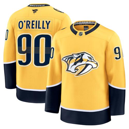 Gelbes Nashville Predators-Heimtrikot mit Ryan O'Reilly von Fanatics für Herren