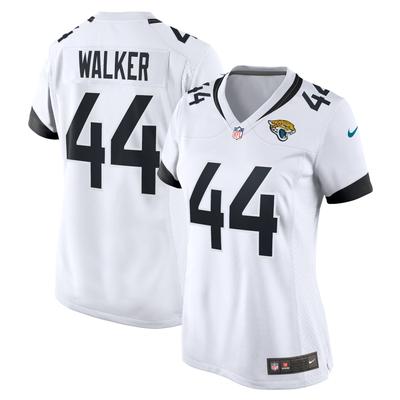 Jacksonville Jaguars Nike Auswärtstrikot - Weiß - Draft Pick 1 - Damen Image