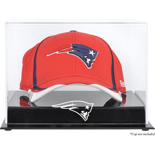 Acryl-Vitrine mit Logo der New England Patriots