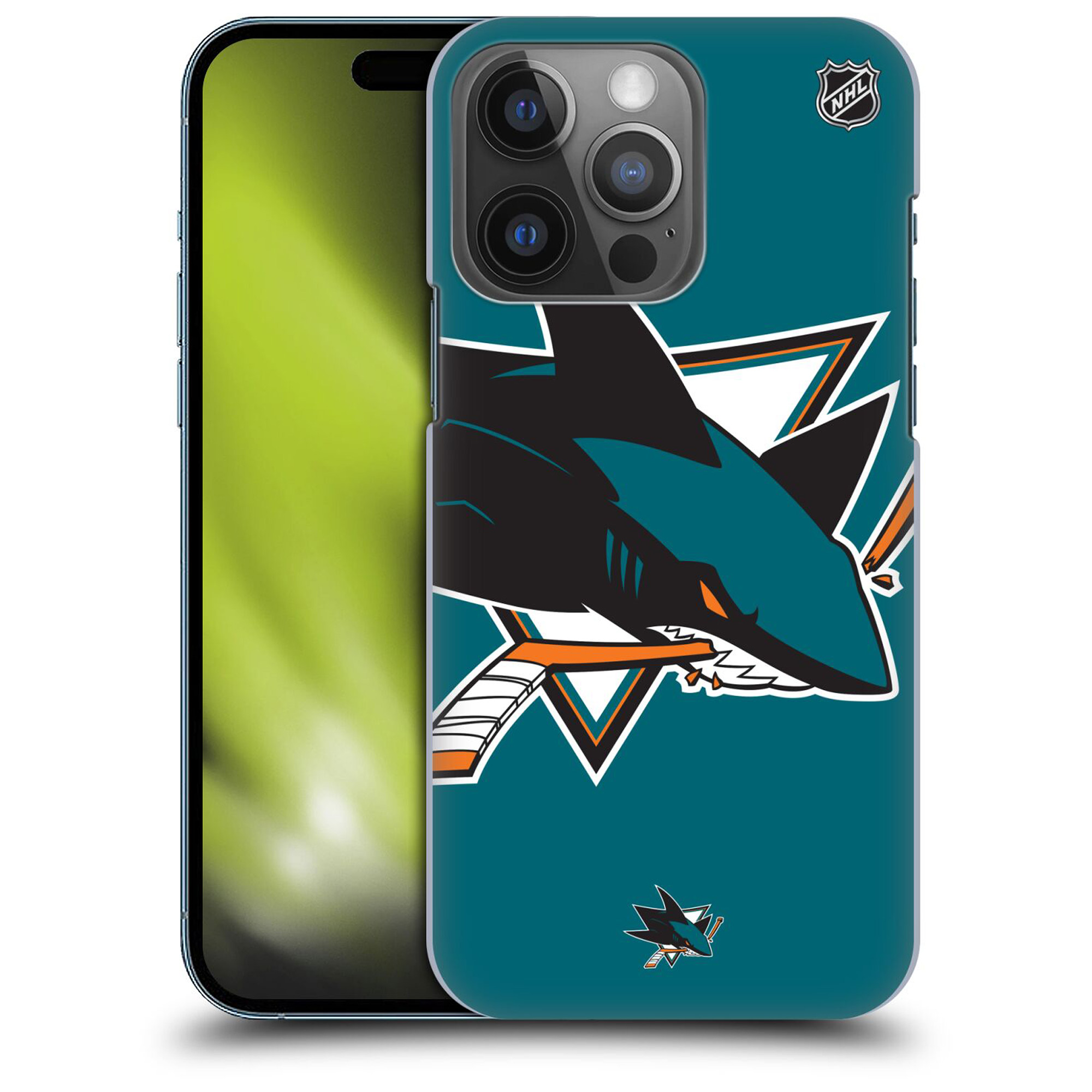 San Jose Sharks NHL Oversized Grafik Phone Case - iPhone Image