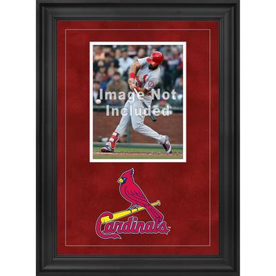 St. Louis Cardinals Deluxe gerahmter vertikaler Fotorahmen 8" x 10" mit Teamlogo Image