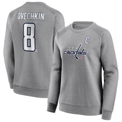 Washington Capitals Name & Number Graphic Crew Sweatshirt – Ovechkin 8 – Damen Image