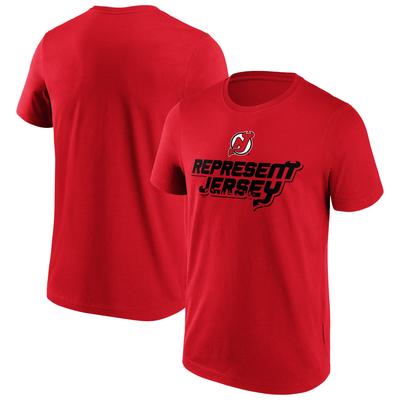 New Jersey Devils Fanatics Branded Hometown Graphic T-Shirt - Rot - Herren Image