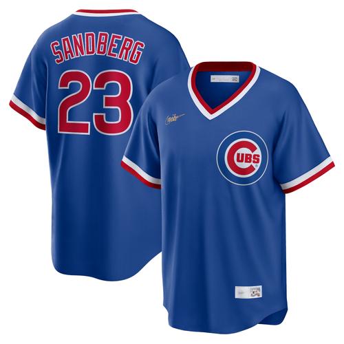 Nike Ryne Sandberg Royal Chicago Cubs Road Cooperstown Collection-Spielertrikot für Herren