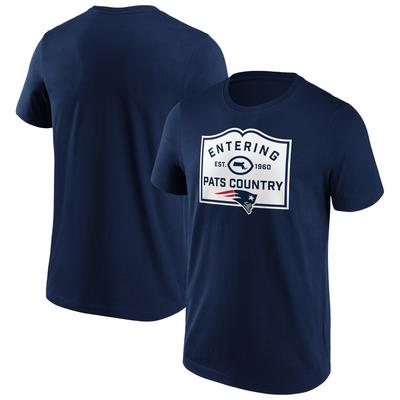 New England Patriots Hot Route Iconic Hometown Grafik T-Shirt - Herren Image