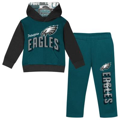 Philadelphia Eagles Coin Toss Red Zone Trikot Oberteil und Hose - Kinder Image