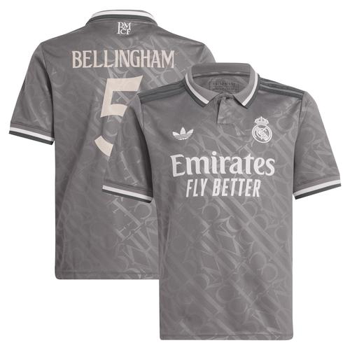 Real Madrid 24/25 adidas Ausweichtrikot - Kinder mit aufdruck Bellingham 5