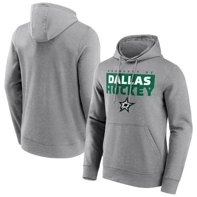 Dallas Stars Fanatics Branded Gain Ground Hoodie - Sportgrau - Herren Image