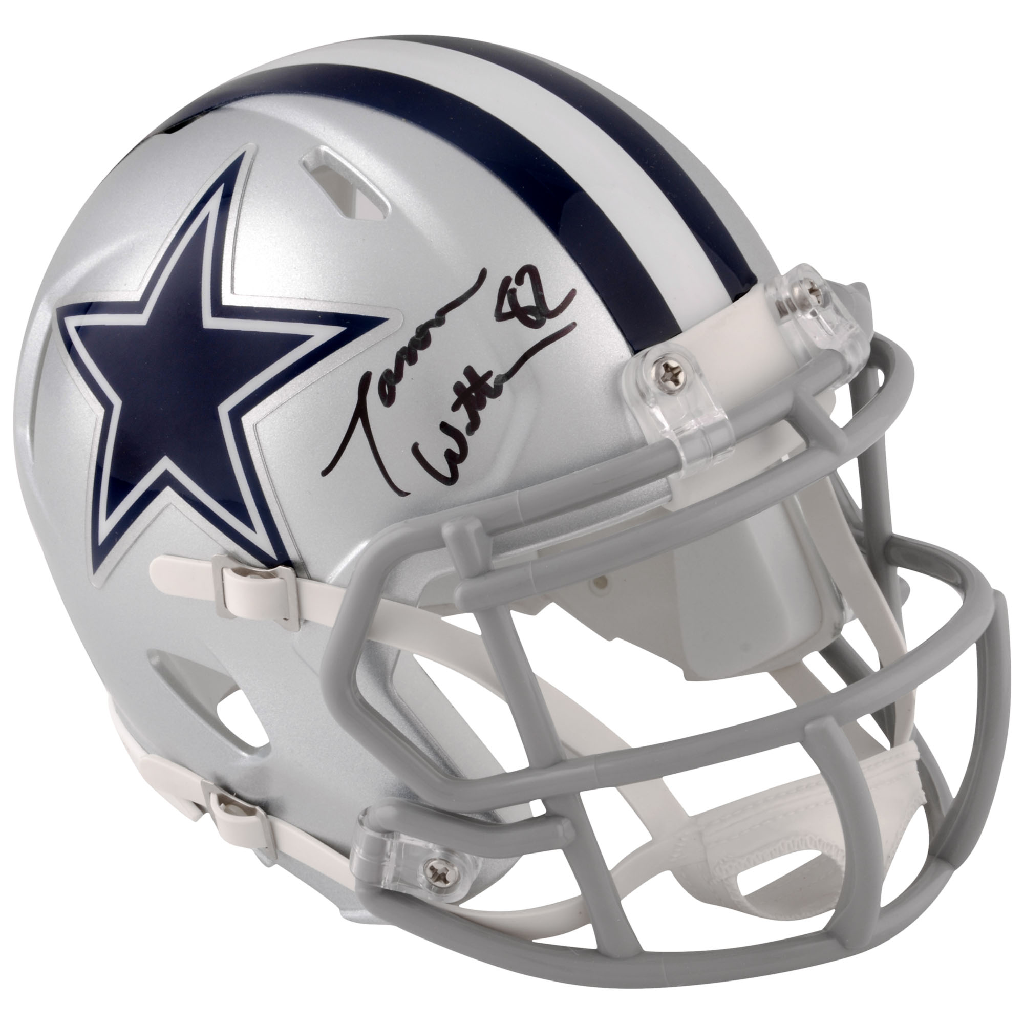 Jason Witten – Dallas Cowboys – Signierter Riddell Speed Mini-Helm Image
