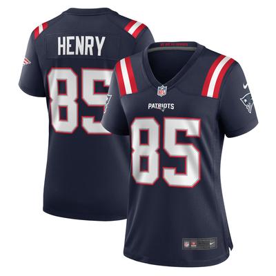 New England Patriots Nike Game Heimtrikot - Marineblau - Hunter Henry - Damen Image