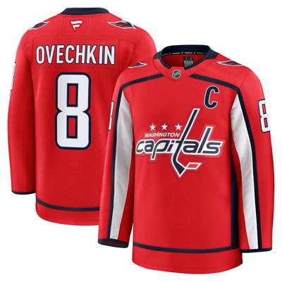 Rotes Washington Capitals-Heimtrikot von Alexander Ovechkin für Herren Image