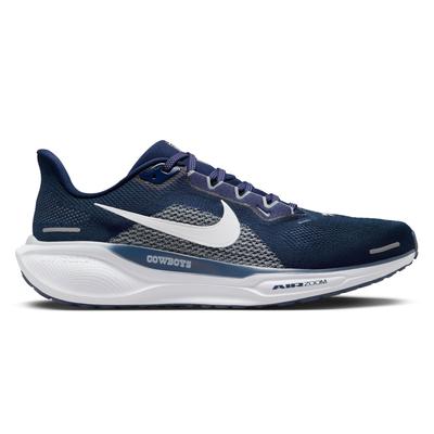 Unisex Nike Dallas Cowboys Zoom Pegasus 41 Laufschuhe, Marineblau Image