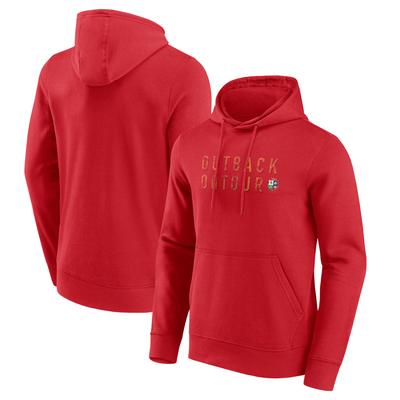 British & Irish Lions Outback Grafik-Kapuzenpullover – Rot Image