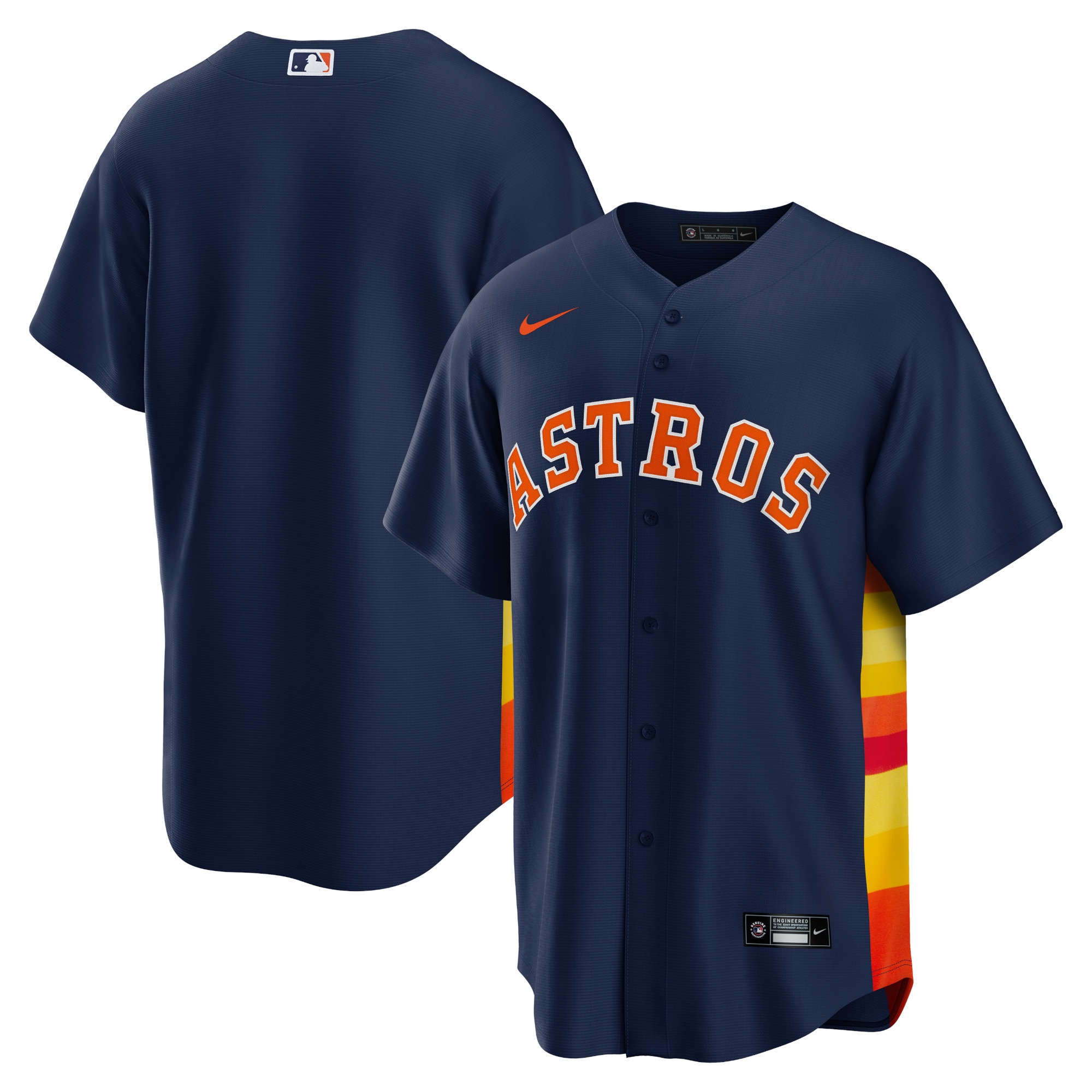 Houston Astros Nike Offizielles Replica-Ausweichtrikot – Herren Image