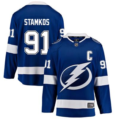 Tampa Bay Lightning Fanatics Branded Home Breakaway Jersey - Steve Stamkos - Mens Image