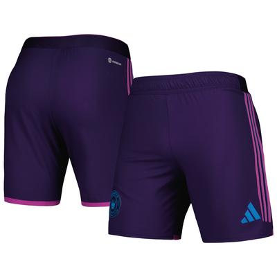 Adidas Purple Charlotte FC 2023 Auswärtstrikot AEROREADY Authentic für Herren Image