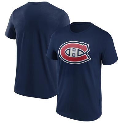 Montreal Canadiens Fanatics Branded Iconic Secondary Color Logo Graphic Hoodie - Navy - Herren Image