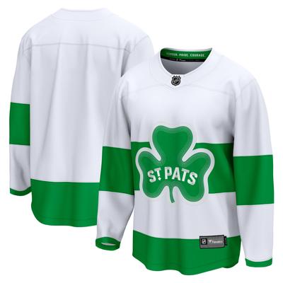 Toronto Maple Leafs Alternatives Breakaway-Trikot für Herren, weiß, Fanatics Image
