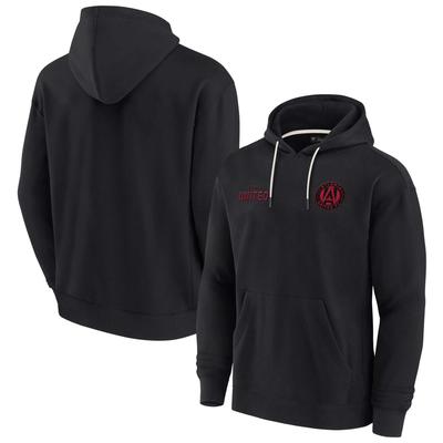 Unisex Fanatics – Schwarzer Atlanta United FC Elements – Superweicher Fleece-Kapuzenpullover Image