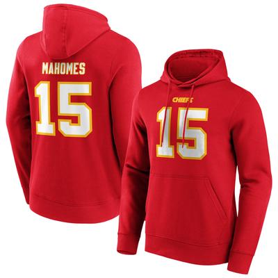 Kansas City Chiefs Home Name & Nummer Hoodie - Patrick Mahomes - Herren Image