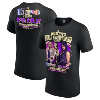 WWE SummerSlam 2024 Rhea Ripley vs Liv Morgan T-Shirt Image