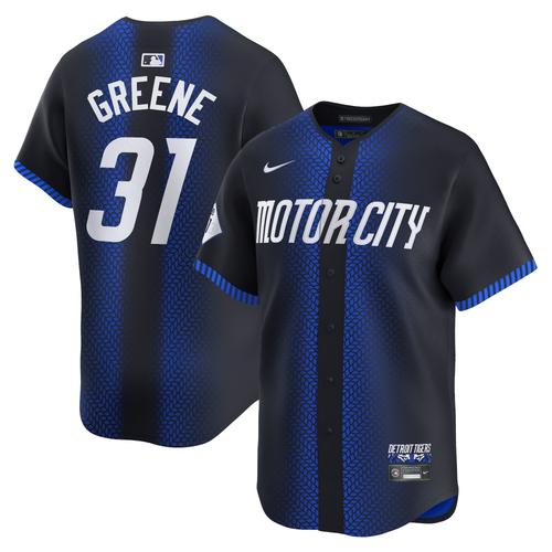 Detroit Tigers Nike MLB Limited City Connect-Trikot – Marineblau – Riley Greene – Herren