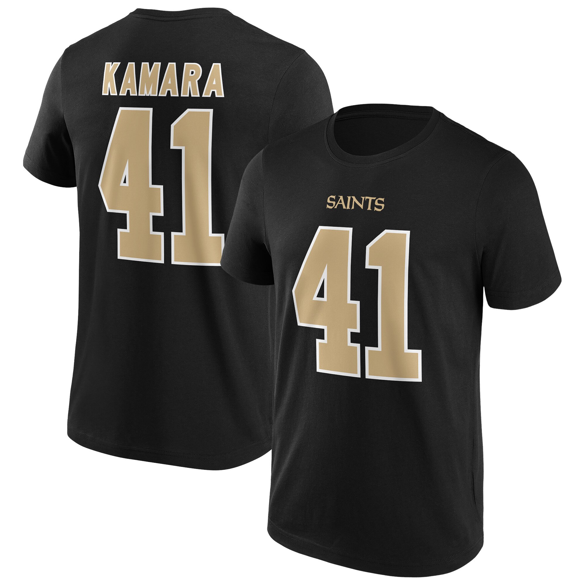 New Orleans Saints Home Name & Number T-Shirt - Alvin Kamara - Herren