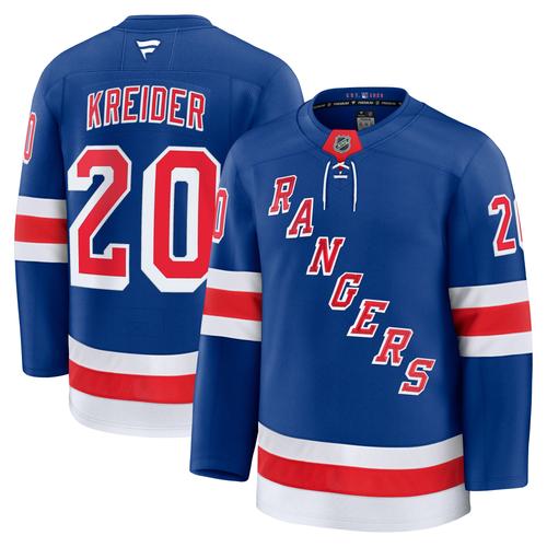 Blaues New York Rangers-Heimtrikot – Chris Kreider – Fanatics – Premium